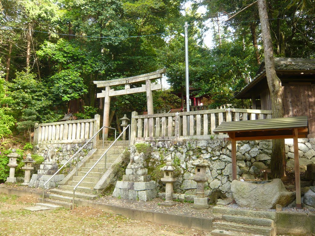 高取町丹生谷 春日神社 Kasuga-jinja, Niudani 2011.5.13, Нагано