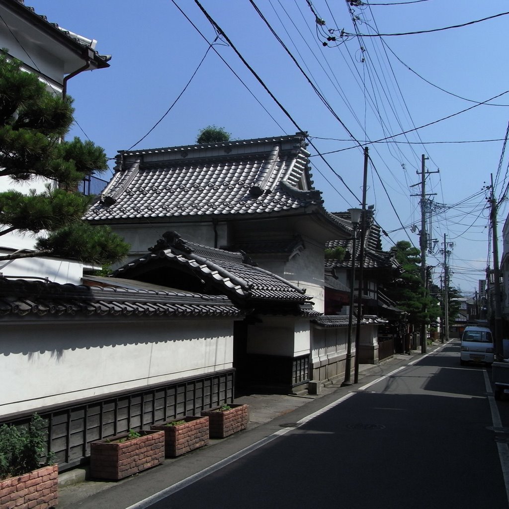 A sideway of Zenkoh-Ji, Саку