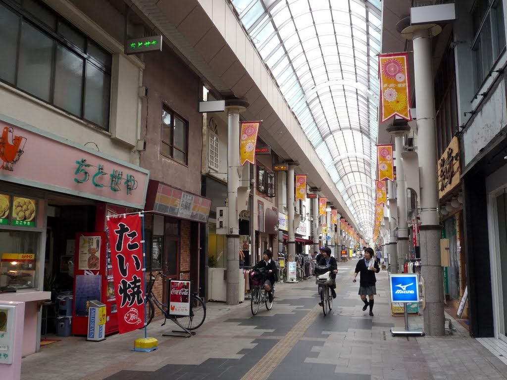 Gondo-dori Shopping Street 権堂通り商店街, Сува