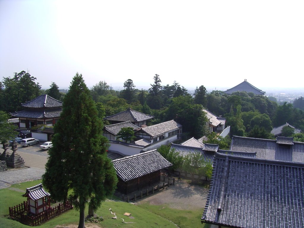 View from Nigatsu-Do, Нара