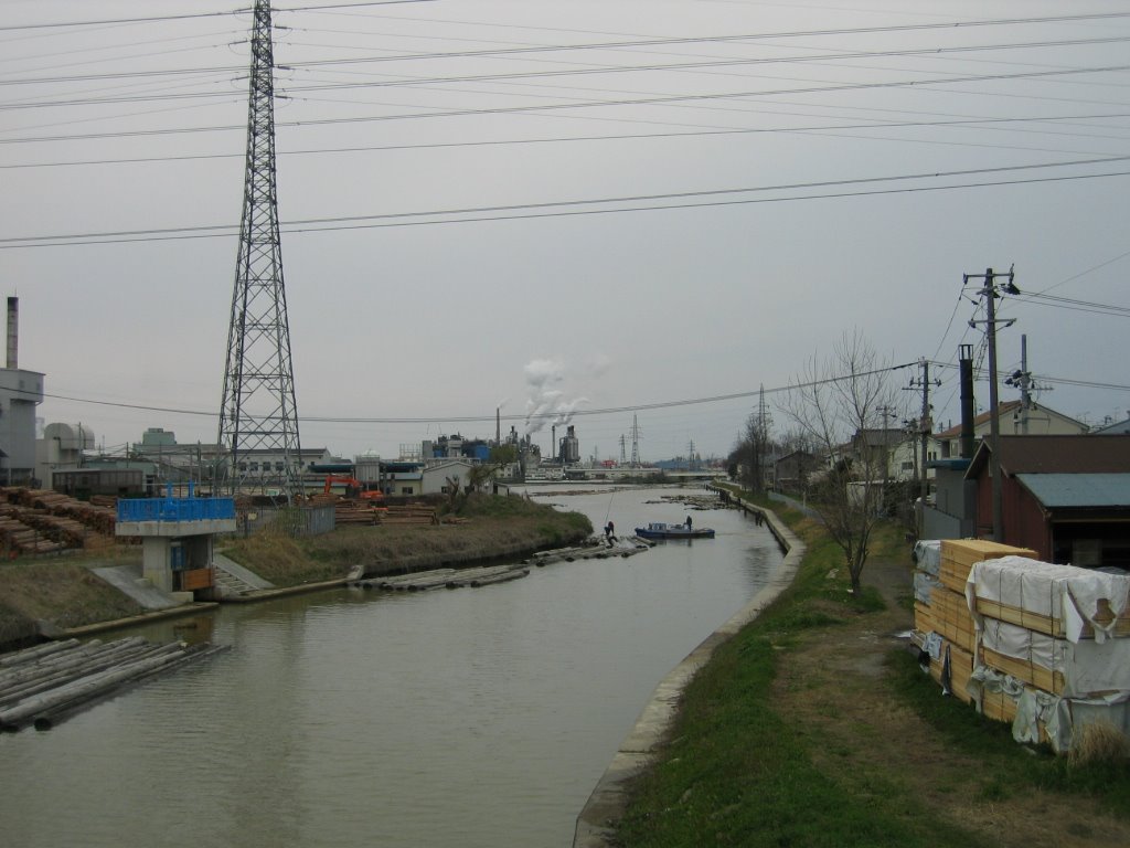 Tsuusen River(通船川), Нагаока