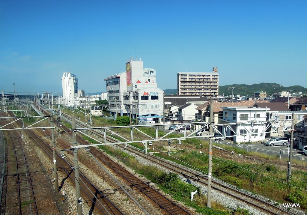 瀬戸大橋線（宇野線）と山陽本線の交差, Курашики