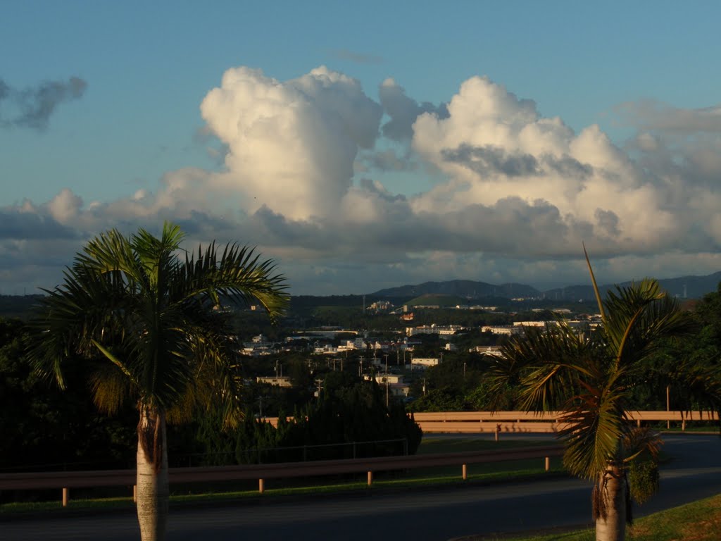 View from Kadena Heights., Ишигаки