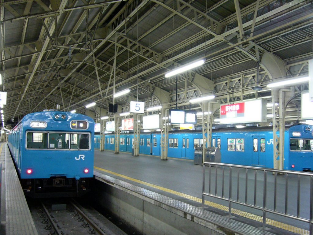 JR West Tennōji Sta. Hanwa Line JR西日本 天王寺駅 阪和線 [ys-waiz.net], Кишивада