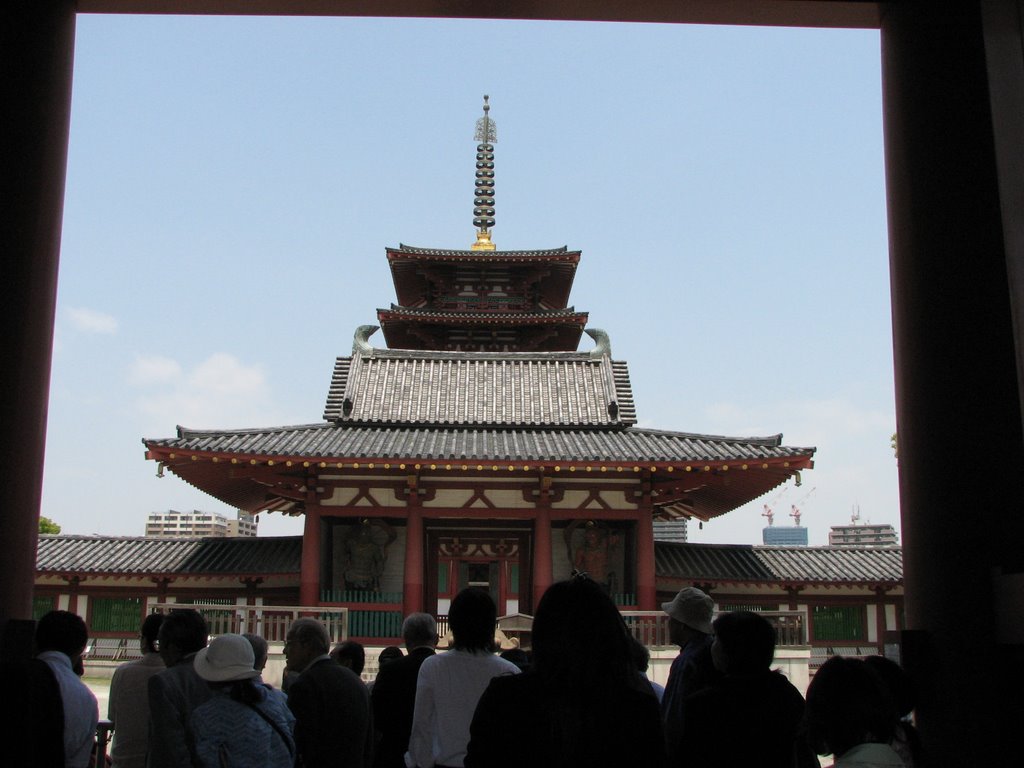 2007,5,13　四天王寺, Кишивада
