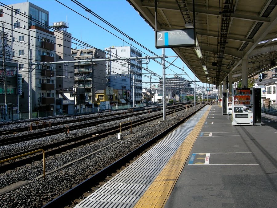 JR北浦和駅ホーム (JR Kita-Urawa Station platform), Вараби