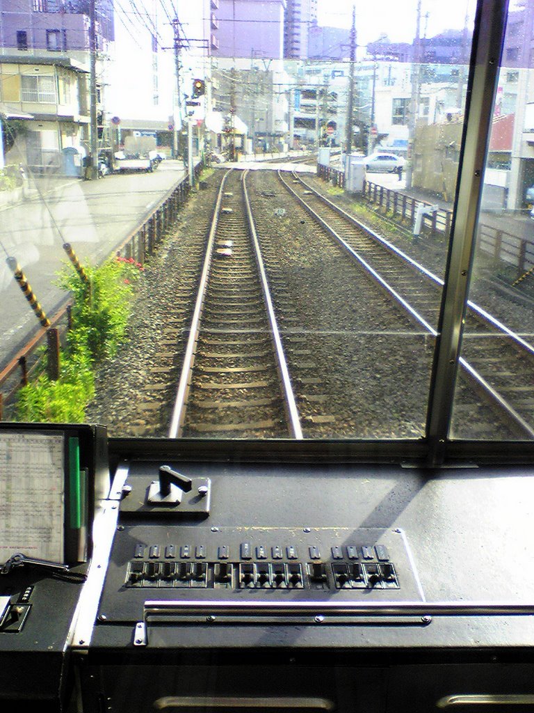 Shizutetsu Railway Train (Hiyoshi-cho Station) 静岡鉄道　日吉町駅付近, Атами