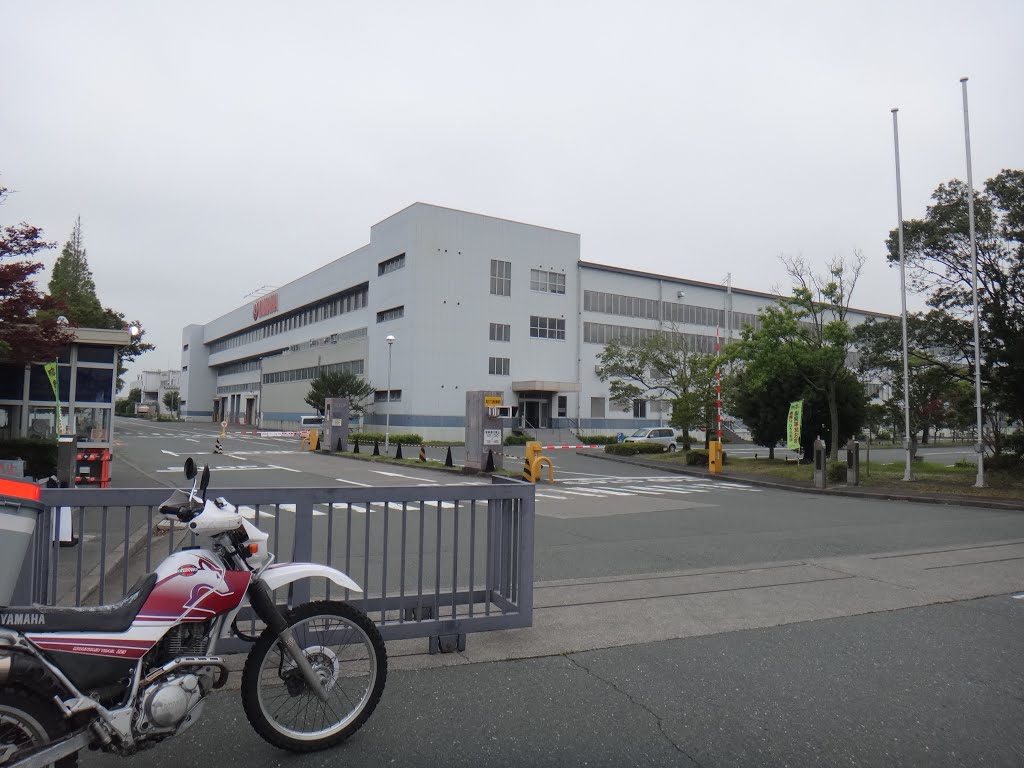 ヤマハ発動機　磐田南工場　Yamaha Motor  Iwata Minami Factory　The Serow 225 has returned to his home., Ивата