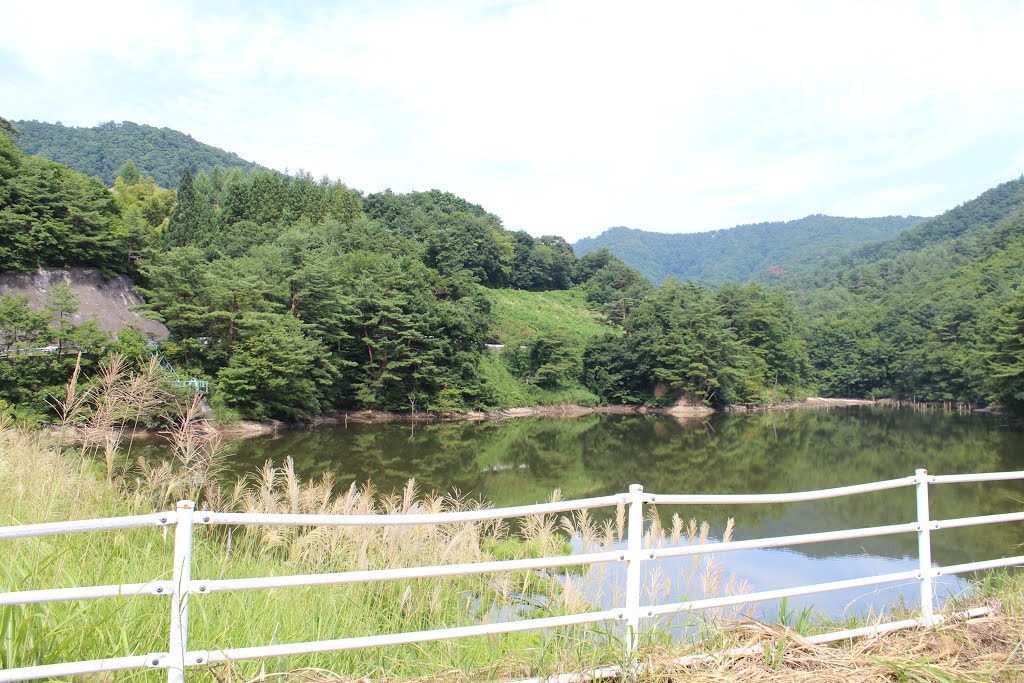 秋田県横手市 倉刈沢上流 真人山のダム Mt.Mato dam, Масуда