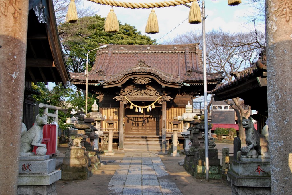 Inari-Jinja  稲荷神社  (2009.02.11), Кашива