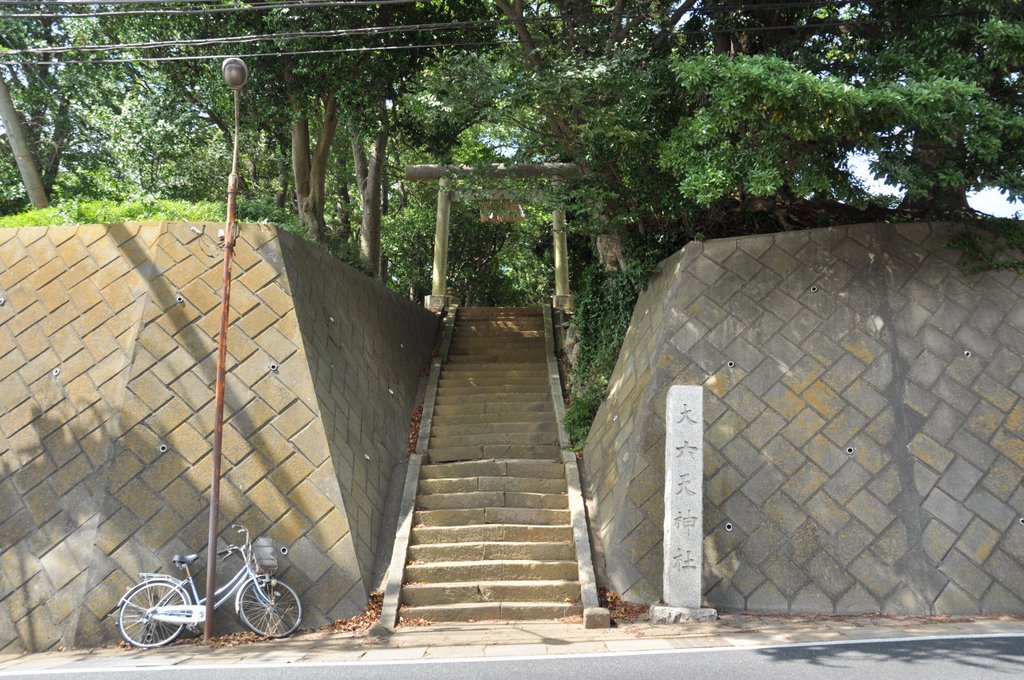 Dairokuten-Jinja  大六天神社  (2009.07.25), Кашива
