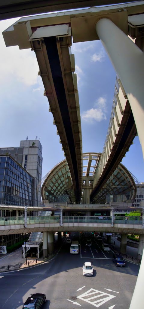 Terminus of Chiba Urban Monorail Line1 延伸を待つ千葉都市モノレール1号線 [ys-waiz.net], Кашива