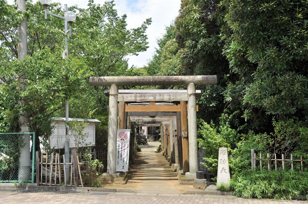 Itsukushima-Jinja  巌嶋神社  (2009.07.25), Нарашино