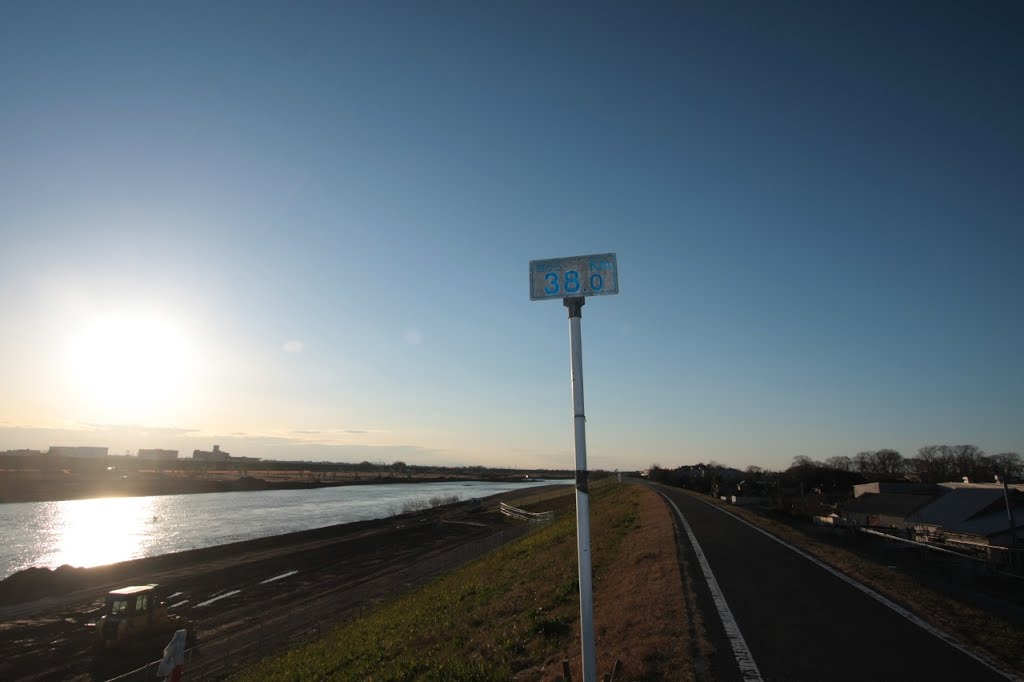 20140303　江戸川の海から38km地点（野田市）, Нода