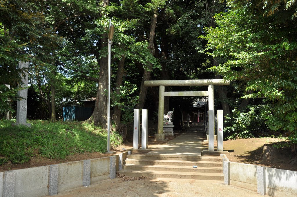 Kasuga-Jinja  春日神社  (2009.07.25), Фунабаши