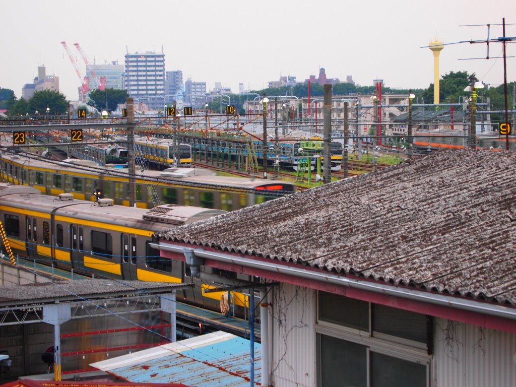 JR Mitaka rail yard, Кодаира