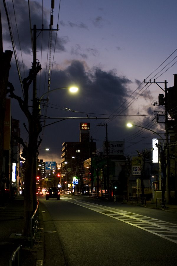 View of the Hoya-Shindo crossing in Nishi-Tokyo city（保谷新道交差点付近）, Кодаира