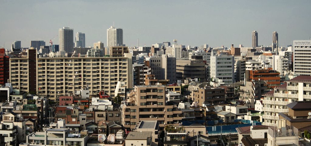 View north over Koto-ku (518), Токио