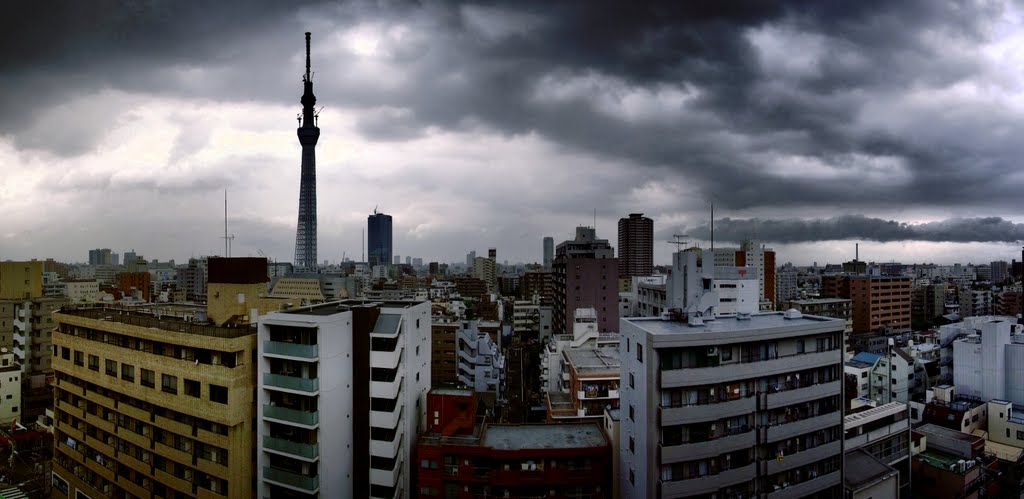 Rains soon in Tokyo 柳島 業平 横川 [ys-waiz.net], Хачиойи