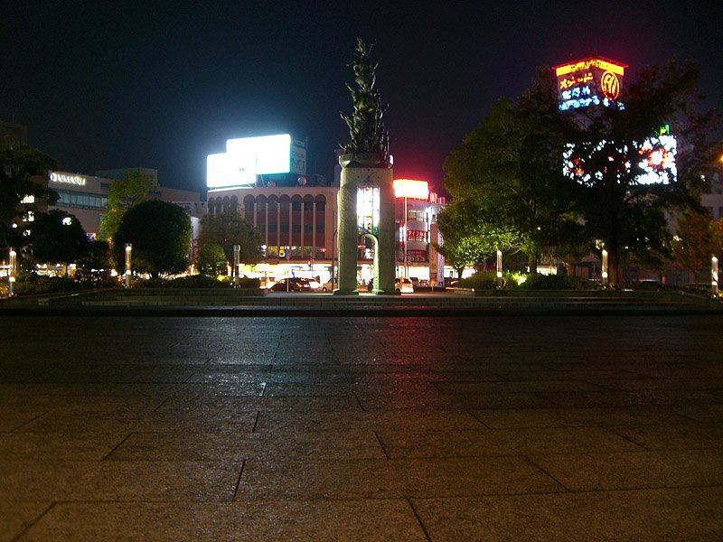 On the Station of Tottori, at night, Йонаго