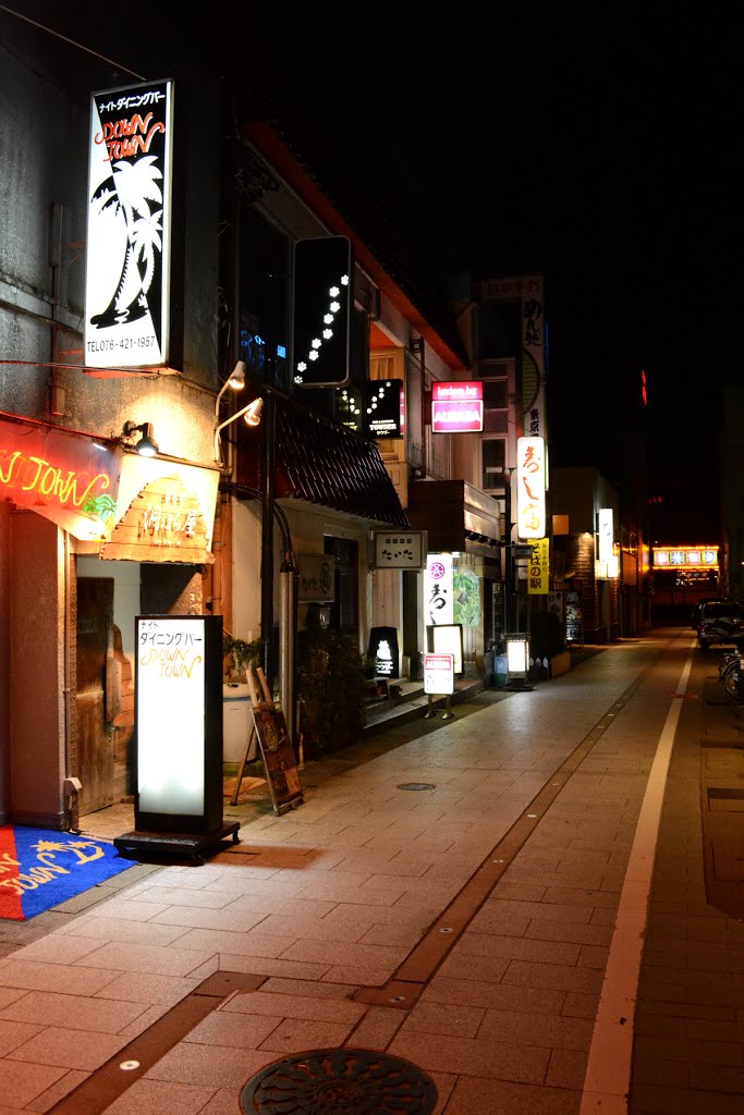 small bar area of ​​Toyama, Тояма