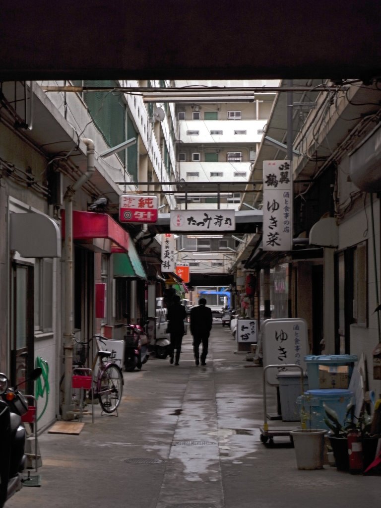 Arcade of Shin-Nagahama building, Амаги