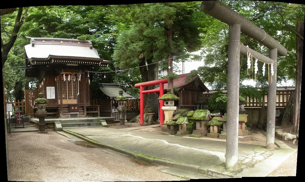 福島稲荷神社　2007年7月21日撮影, Иваки
