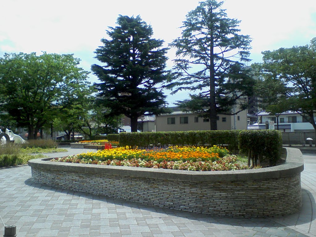 Park flower beds, Иваки