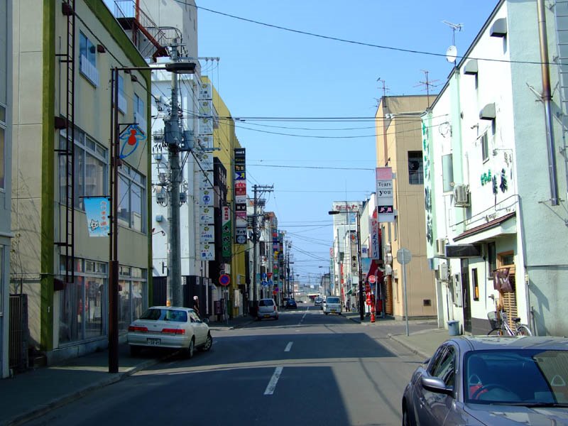 Kurione street, Абашири