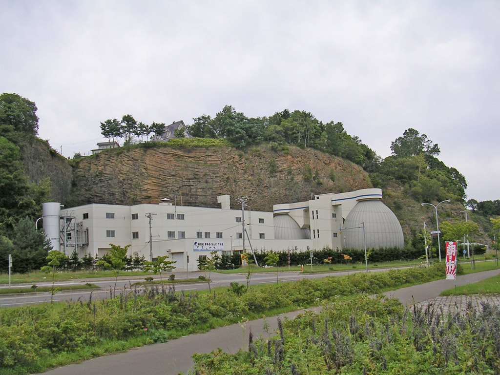 Abashiri sewage sludge center 網走市公共下水道スラッジセンター, Абашири