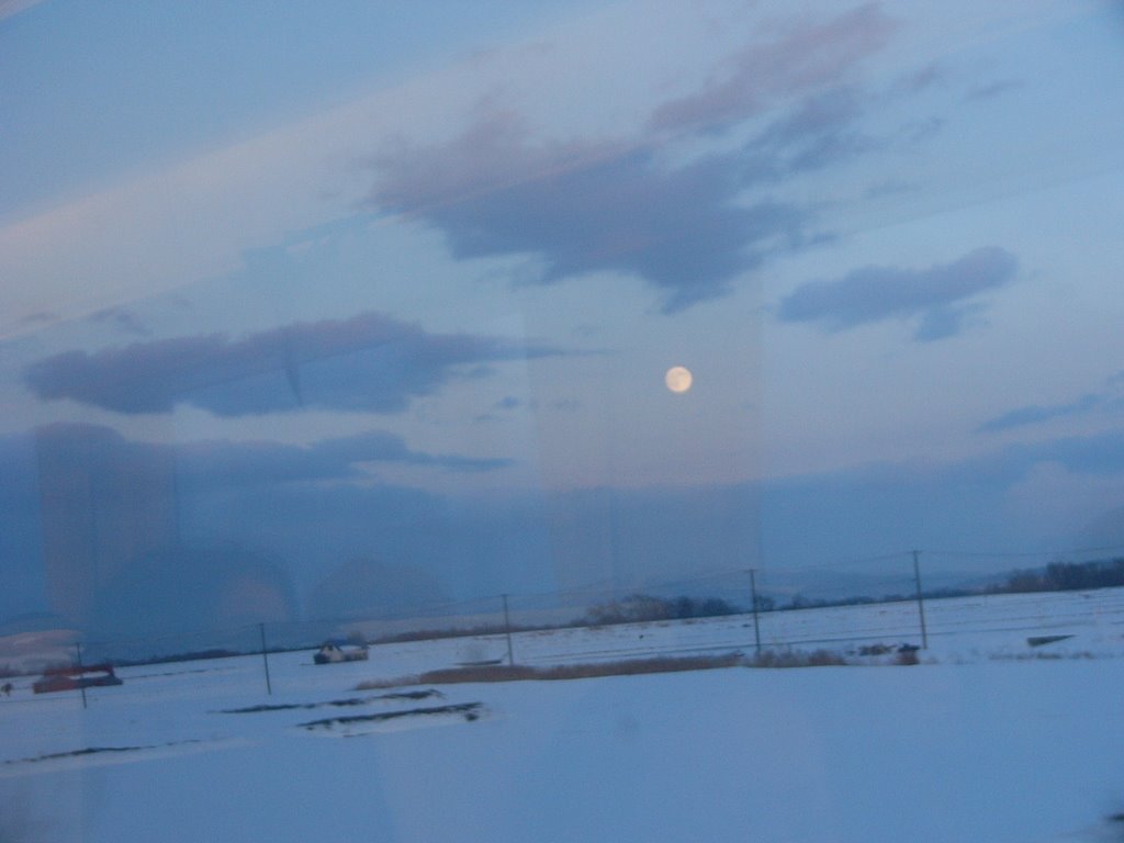 Hokkaido: view from train, Бибаи