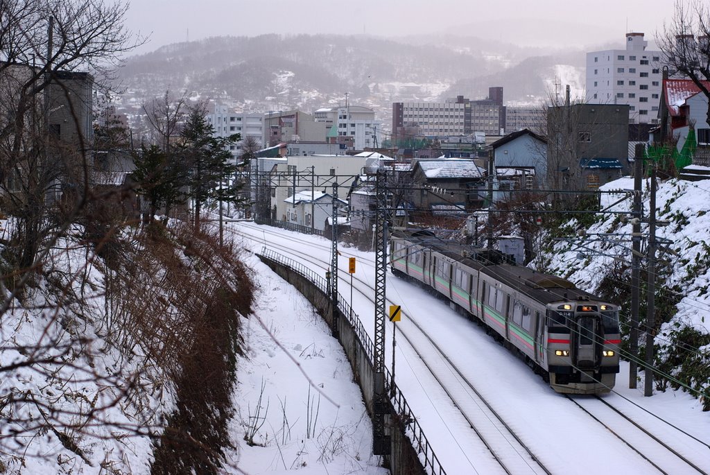 Hakodate Line, Hanazono bridge, Отару