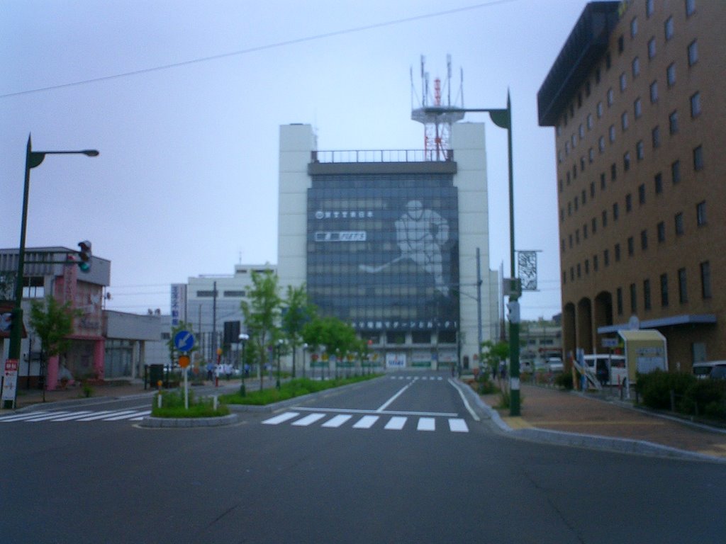 NTT Building in Tomakomai, Томакомаи