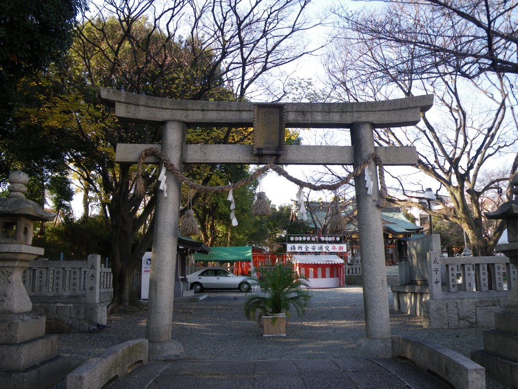 Funadume Jinja Shrine　船詰神社 鳥居, Итами