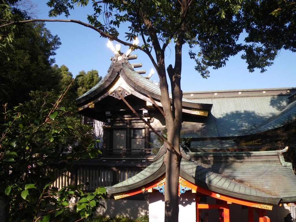 Funadume Jinja Shrine　船詰神社 御神殿, Итами