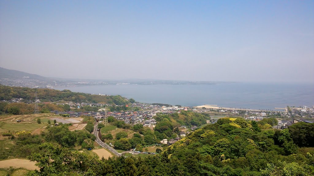 大分 別府市 - 別府湾を望む 2013.5 (View of Beppu Bay), Тоёока