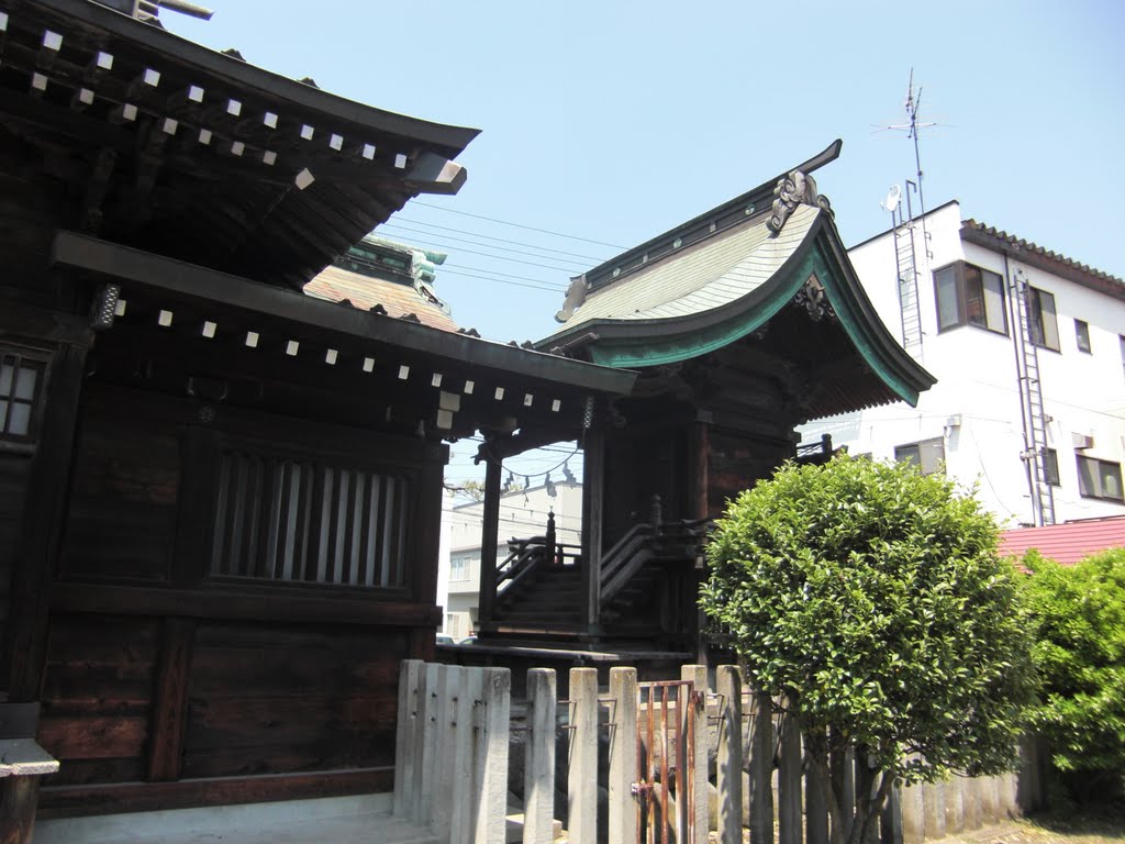 日枝神社御本殿、Hie jinja shrine honden, Иамагата