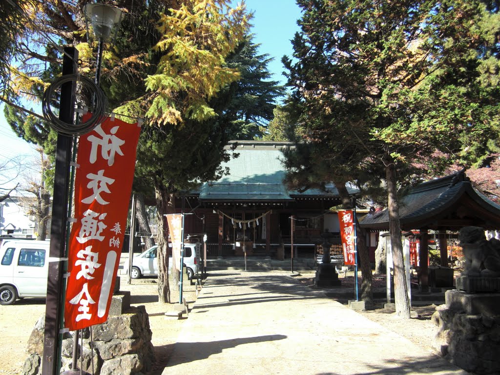 豊烈神社、Horetsu-jinja shrine, Тендо