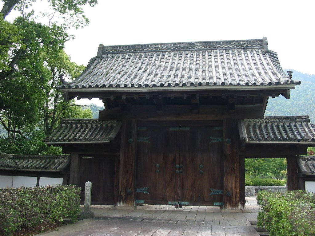 Hancho-mon gate, 旧山口藩庁門, Убе