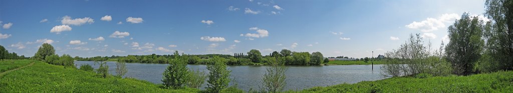 Panorama Raaijweiden, Maas, Venlo, Венло
