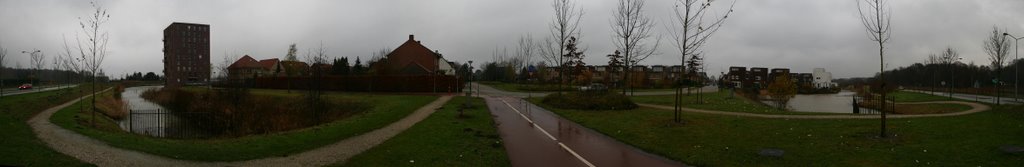 Venlo, Wohngebiet, 180° Panorama, Венло