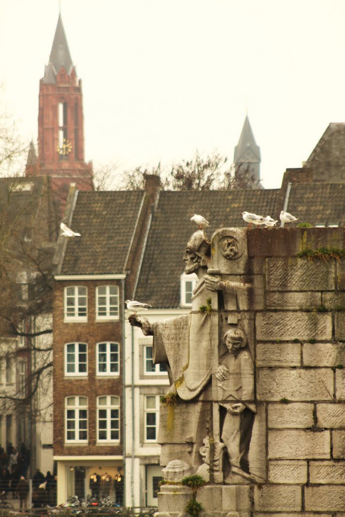 The fate of famous people.   Maastricht, Netherlands, Маастрихт
