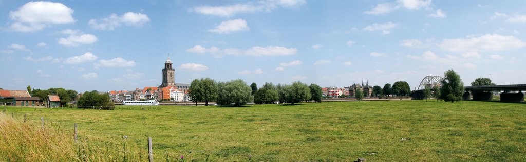 Panorama of the Deventer skyline, Девентер
