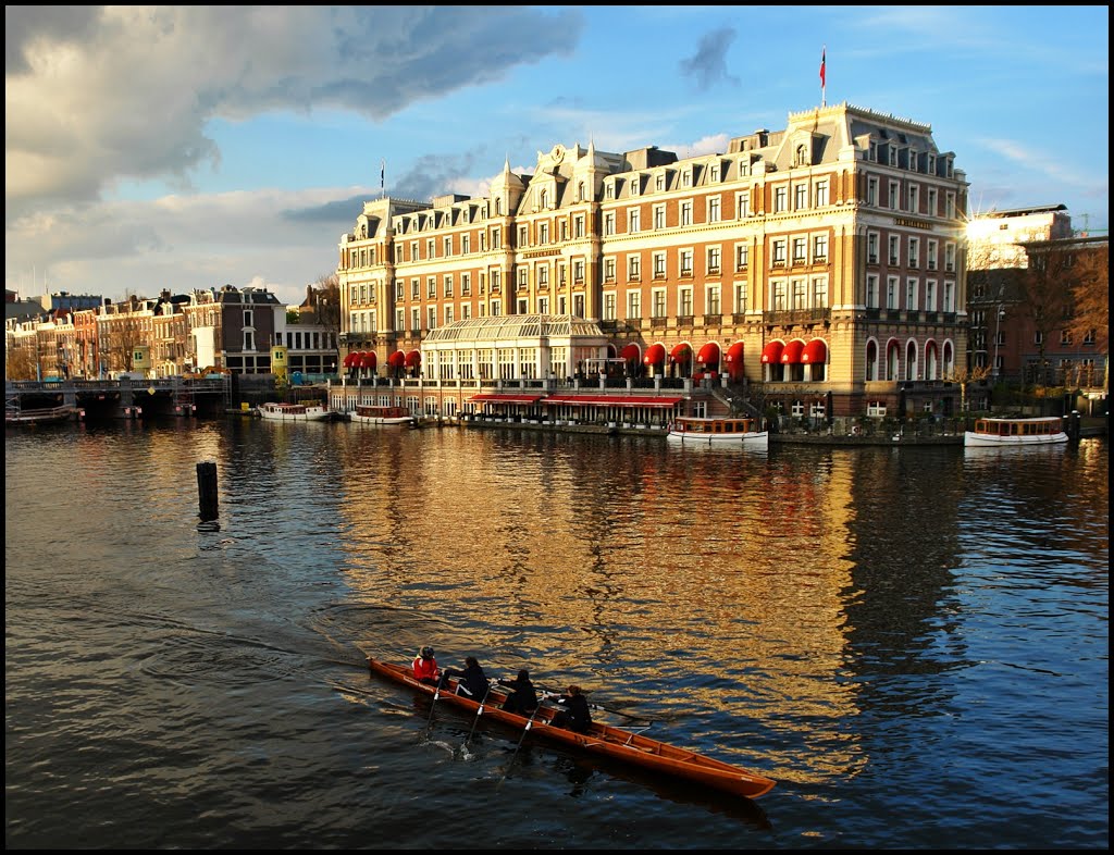 Amsterdam - Amstel Canal - InterContinental Hotel - Netherlands - By Stathis Chionidis, Амстердам