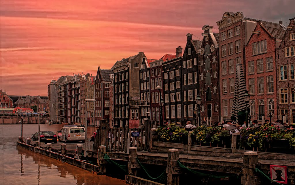 Sunset in Amsterdam, Амстердам