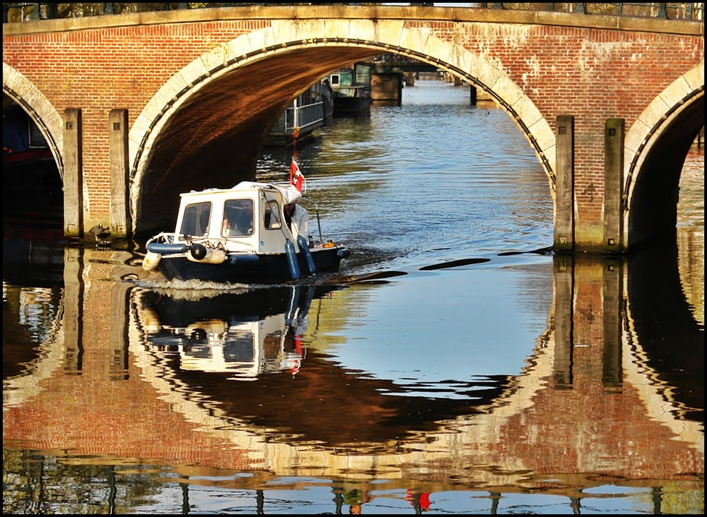 Amsterdam - Canal Reflections - Holland - 1st Prize Contest June 2013 -  [By Stathis Chionidis], Амстердам