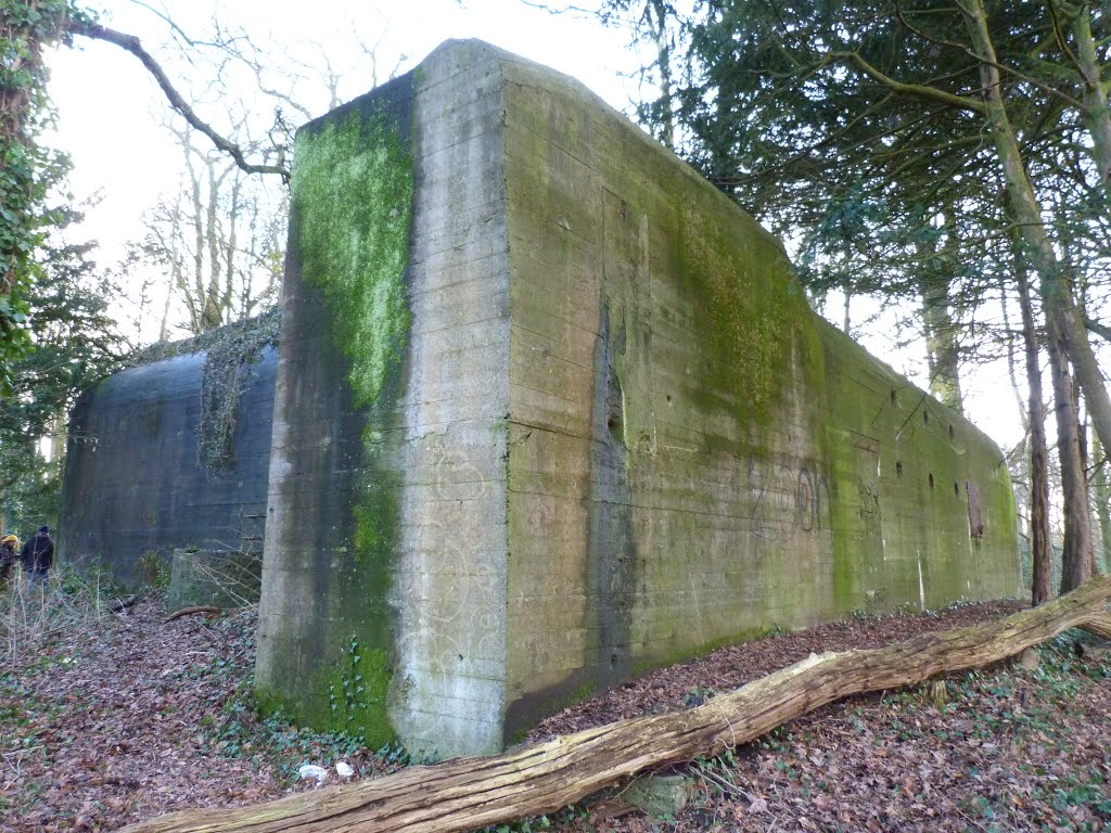 Festung IJmuiden - W.N 109  Festung HauptQuartier R622 personal bunker, Велсен