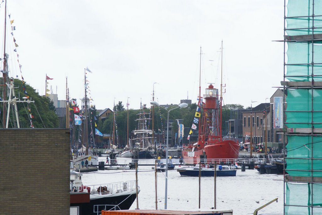 Den Helder - Het Nieuwe Diep - View West on Museumhaven, Ден-Хельдер