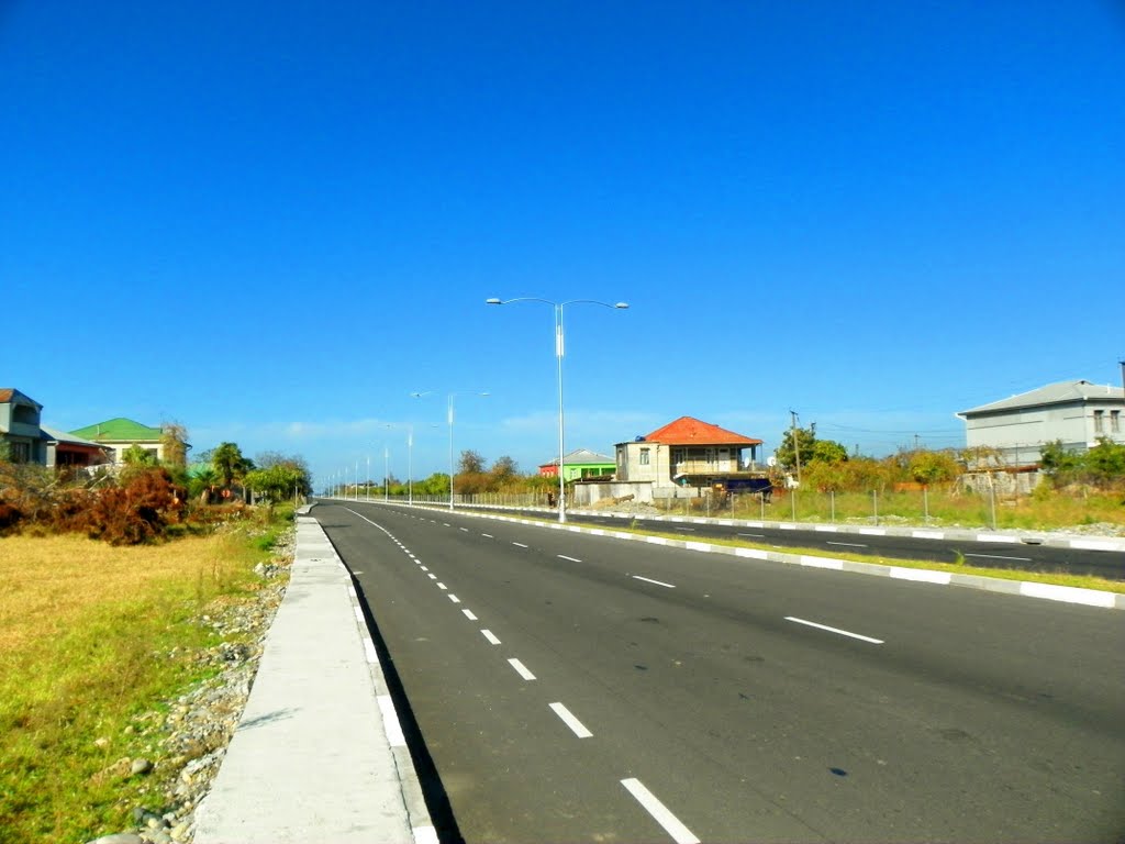 New highway to seaside park, Батуми