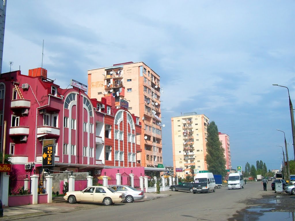 Leonidze street, Batumi, Батуми